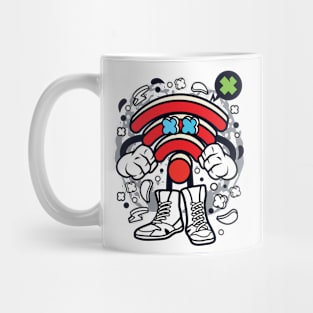 Wifi Waves in Stylish Signals Mug